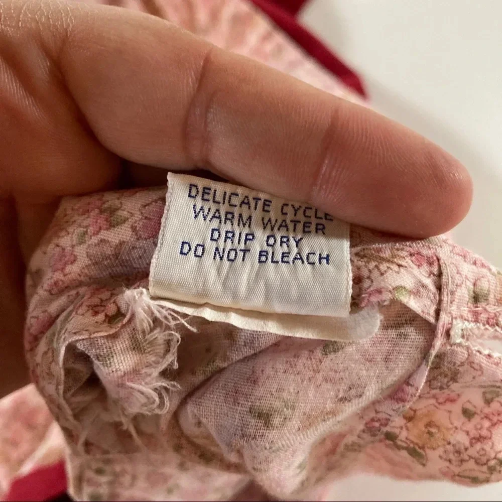 Vintage Polly Flinders Hand-smocked Dress. 6x